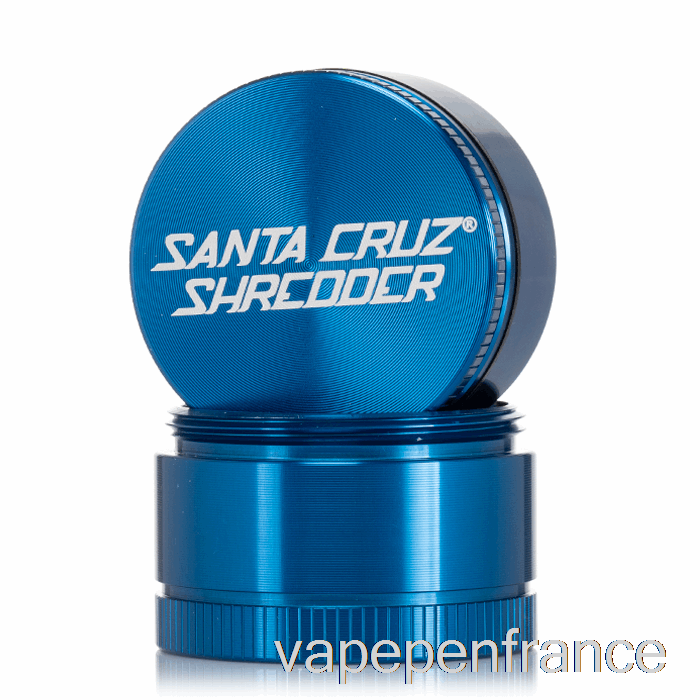 Santa Cruz Shredder 1,6 Pouces Petit Broyeur 3 Pièces Bleu (40 Mm) Stylo Vape